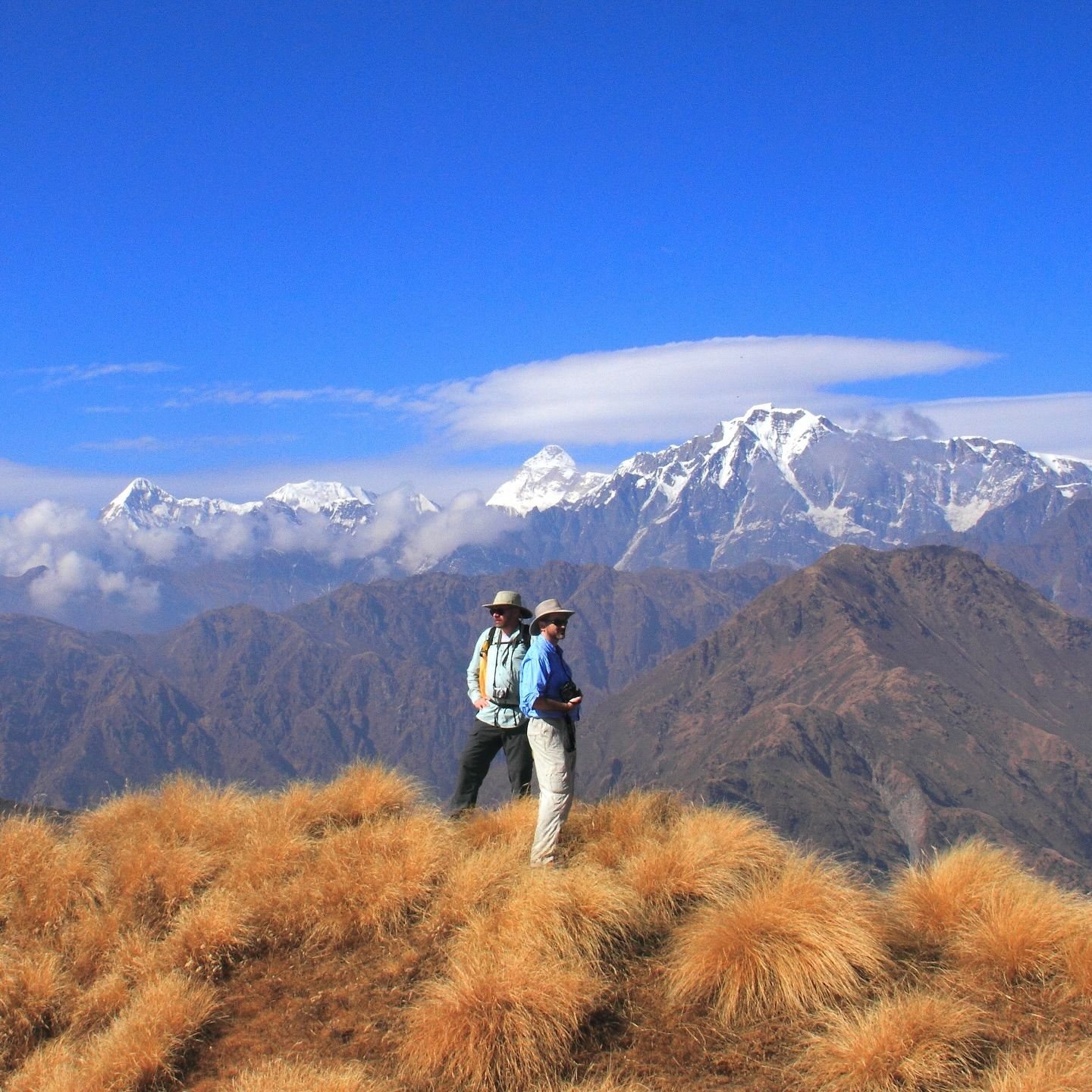 High-altitude trekking in India