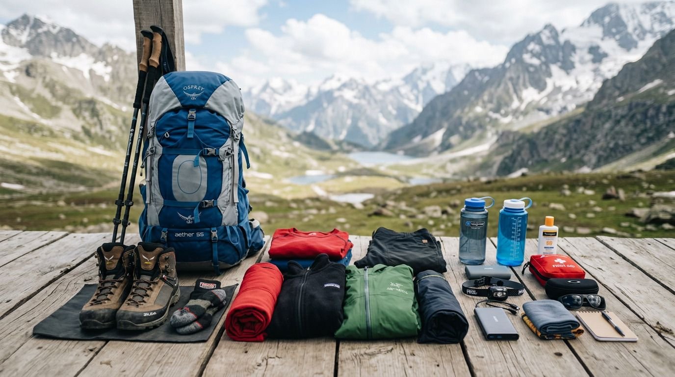 Complete Kashmir Great Lakes Trek Packing List